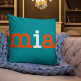 Miami Dolphins Football Stadium & City Pillows - Stadium Prints