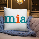 Miami Dolphins Football Stadium & City Pillows - Stadium Prints