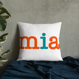 Miami Dolphins Football Stadium & City Pillows - Stadium Prints