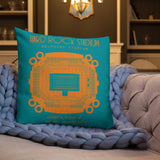 Miami Dolphins Football Stadium & City Pillows - Stadium Prints