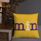 Minnesota Vikings Football Stadium & City Pillows - Stadium Prints