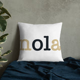 New Orleans Saints Football Stadium & City Pillows - Stadium Prints