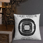 New Orleans Saints Football Stadium & City Pillows - Stadium Prints