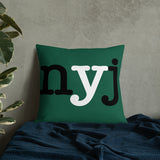 New York Jets Football Stadium & City Pillows - Stadium Prints