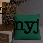 New York Jets Football Stadium & City Pillows - Stadium Prints