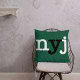 New York Jets Football Stadium & City Pillows - Stadium Prints