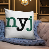 New York Jets Football Stadium & City Pillows - Stadium Prints