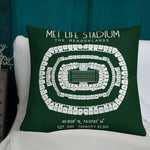 New York Jets Football Stadium & City Pillows - Stadium Prints