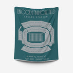 Pro Football Stadium Fleece Blankets - Stadium Prints