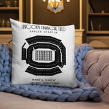 Philadelphia Eagles Football Stadium & City Pillows - Stadium Prints