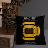 Pittsburgh Steelers Football Stadium & City Pillows - Stadium Prints