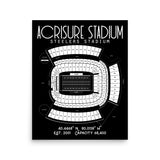 Pittsburgh Steelers Acrisure Stadium Poster Print - Stadium Prints