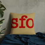 San Francisco 49ers Football Stadium & City Pillows - Stadium Prints