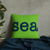 Seattle Seahawks Football Stadium & City Pillows - Stadium Prints