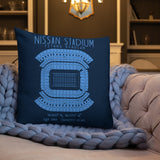 Tennessee Titans Football Stadium & City Pillows - Stadium Prints