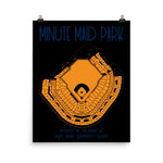 Houston Astros Minute Maid Park Stadium Print Poster - Stadium Prints