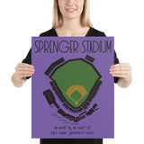 Sprenger Stadium Lake Erie Crushers Stadium Poster Print - Stadium Prints