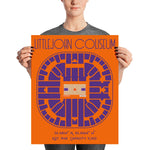 Clemson Basketball Littlejohn Coliseum Stadium Poster Print - Stadium Prints