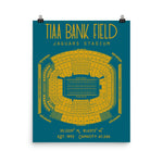 Jacksonville Jaguars TIAA Bank Field Stadium Poster - Stadium Prints