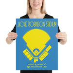 UCLA Baseball Jackie Robinson Stadium Poster Print - Stadium Prints