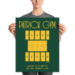 Vermont Basketball Patrick Gym Stadium Poster Print - Stadium Prints