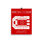 NC State Wrestling Reynolds Coliseum - Stadium Prints