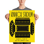 Iowa Hawkeyes Kinnick Stadium Poster Print - Stadium Prints