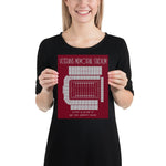 Troy University Football Veterans Memorial Stadium Poster - Stadium Prints