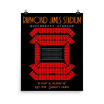 Tampa Bay Buccaneers Stadium Poster - Stadium Prints