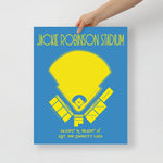 UCLA Baseball Jackie Robinson Stadium Poster Print - Stadium Prints