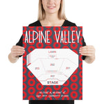 Alpine Valley Music Theatre Poster Print - Stadium Prints