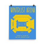 Chicago Sky Wintrust Arena Stadium Poster Print - Stadium Prints