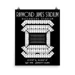 Tampa Bay Buccaneers Stadium Poster - Stadium Prints