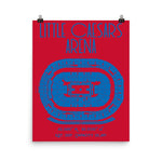 Detroit Pistons Little Caesars Arena stadium Poster Print - Stadium Prints