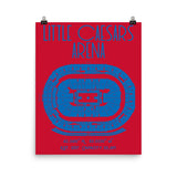 Detroit Pistons Little Caesars Arena stadium Poster Print - Stadium Prints