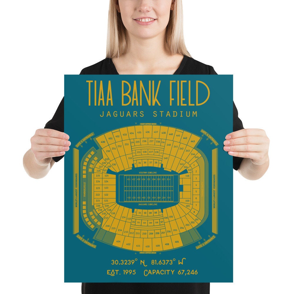 What is the capacity of TIAA Bank Field Stadium?