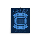 Tennessee Titans Nissan Stadium Poster Print - Stadium Prints