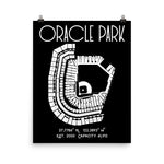 San Francisco Giants Oracle Park Poster - Stadium Prints