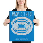 Orlando Magic Amway Center Stadium Poster Print - Stadium Prints