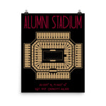 Boston College Football Alumni Stadium Poster - Stadium Prints
