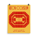 Iowa State Wrestling Hilton Coliseum - Stadium Prints