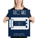 Penn State Wrestling Rec Hall - Stadium Prints