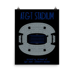 Dallas Cowboys AT&T Stadium Poster Print - Stadium Prints