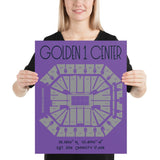 Sacramento Kings Golden 1 Center Stadium Poster Print - Stadium Prints