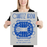 Saint Louis University Basketball Chaifetz Arena Poster Print - Stadium Prints