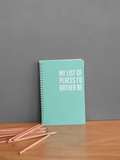 Funny Sayings Spiral Notebooks - Stadium Prints