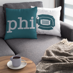 Philadelphia Eagles Football Stadium & City Pillows - Stadium Prints