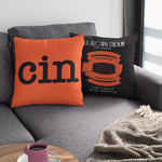 Cincinnati Bengals Football Stadium & City Pillows - Stadium Prints