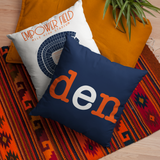 Denver Broncos Football Stadium & City Pillows - Stadium Prints